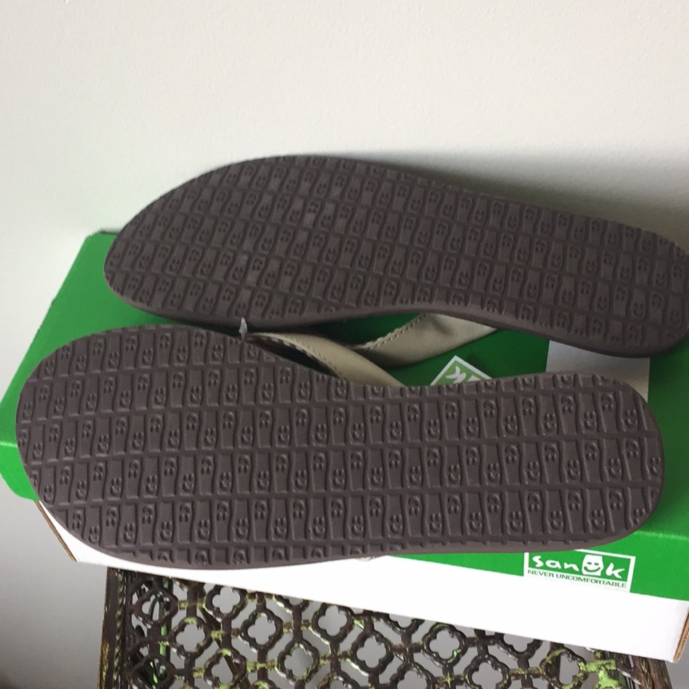Sanuk Yoga Chakra flats  natural NIB various sizes - Picture 5 of 5